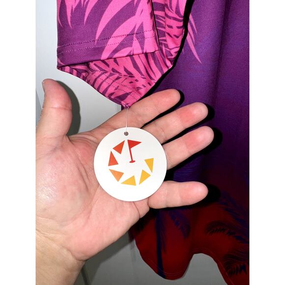 Golf Suites Women’s 3XL Hawaiian Golf Polo Shirt NWT - Picture 4 of 9